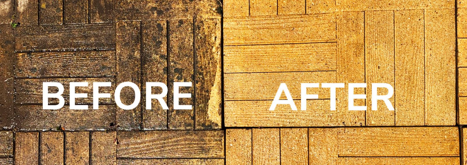 Patio cleaning Deganwy Conwy North Wales