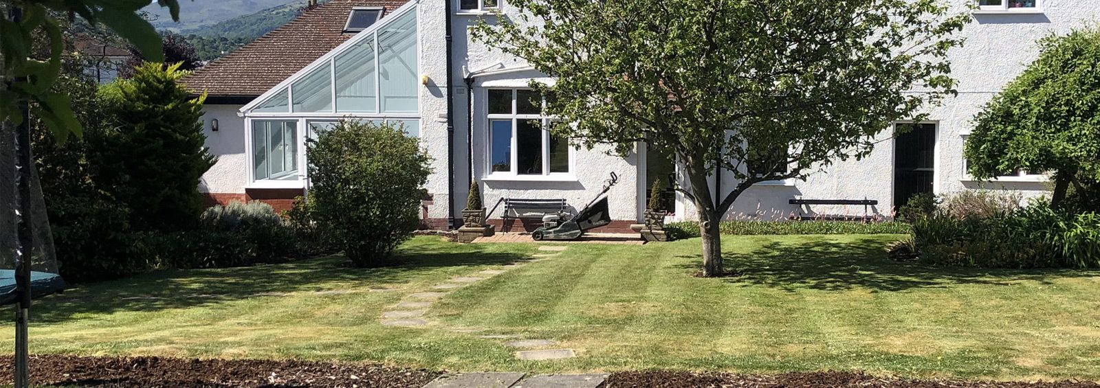 Lawn mowing Deganwy Conwy