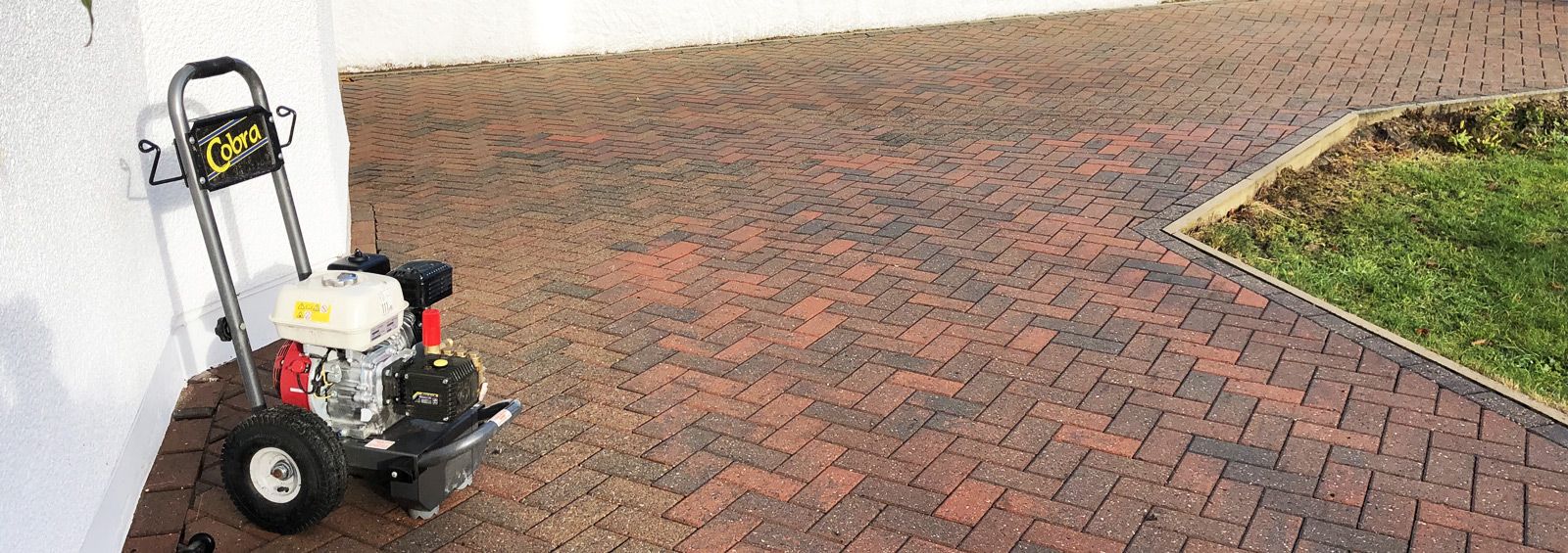Jet wash pressure washing services Conwy North Wales